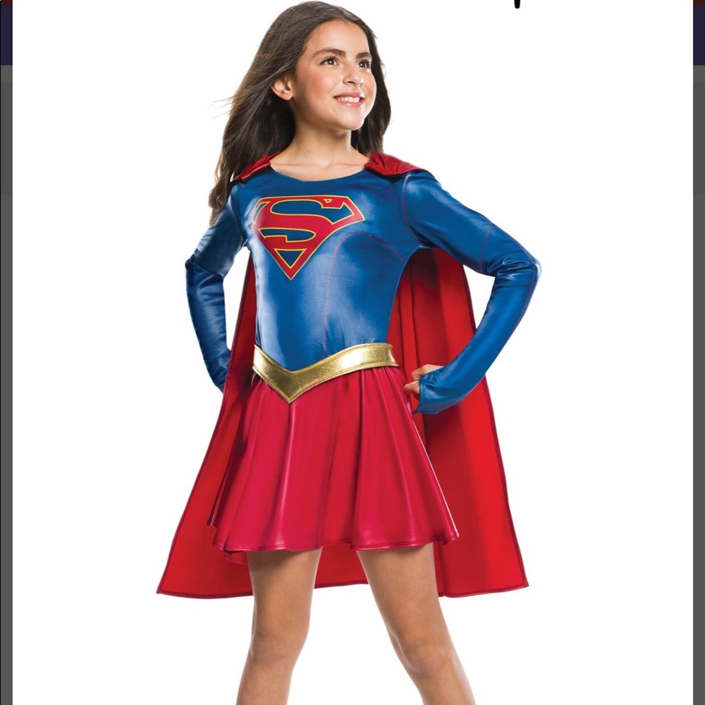 Girls Supergirl Costume